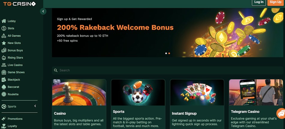 tg casino